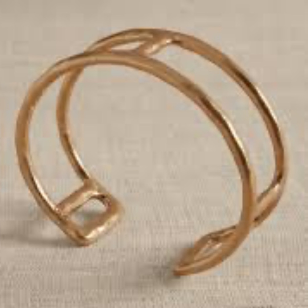 Banana Republic Hammered Cuff Bracelet